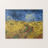 Wheatfield with Crows (F779) Van Gogh Fine Art Puzzle (Horizontal)