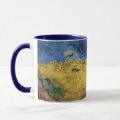 Wheatfield with Crows (F779) Van Gogh Fine Art Tasse (Links)