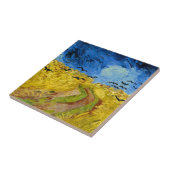 Wheatfield with crows - Vincent Van Gogh ,(1890) Fliese (Seite)