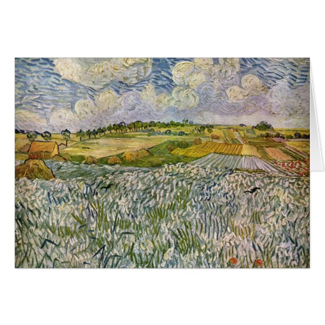 Wheatfields durch Van Gogh (Vorderseite (Horizontal))