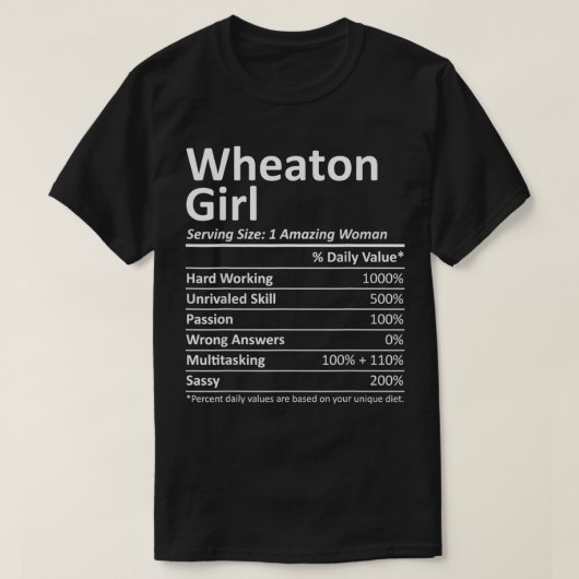 WHEATL GIRL IL ILLINOIS Funny City Zuhause Roots U T-Shirt (Design vorne)