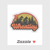 Wheatley, Arkansas Sticker (Blatt)