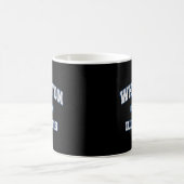 Wheaton Illinois Varsity Uni Style Kaffeetasse (Mittel)