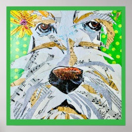 Wheaton Scottie Vibe  Poster