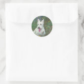 Wheaton Scottish Terrier Runder Aufkleber (Tasche)