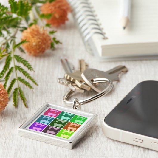 Wheaton Terrier Schlüsselanhänger (Seite)