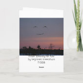 wheeeeeeeee Schildkröte, gerade droppin in… Karte (Rückseite)