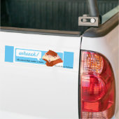 "Wheek!" Meerschweinchen-Autoaufkleber Autoaufkleber (Auf Lkw)