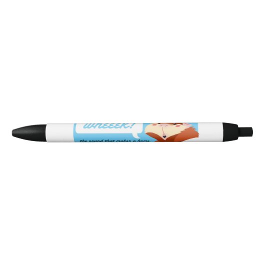 "Wheek!" Meerschweinchen-Stift Kugelschreiber (Vorderseite)
