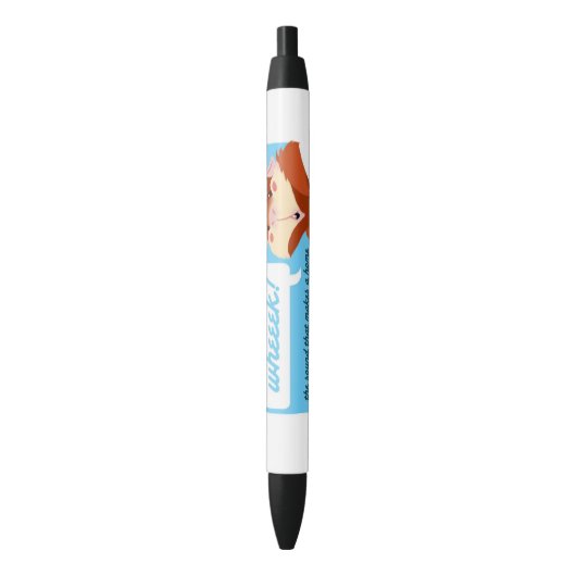 "Wheek!" Meerschweinchen-Stift Kugelschreiber (Vorderseite Vertikal)