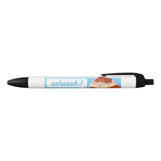 "Wheek!" Meerschweinchen-Stift Kugelschreiber (Oberseite)