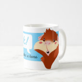 "Wheek!" Meerschweinchen-Tasse Kaffeetasse (VorderseiteRechts)