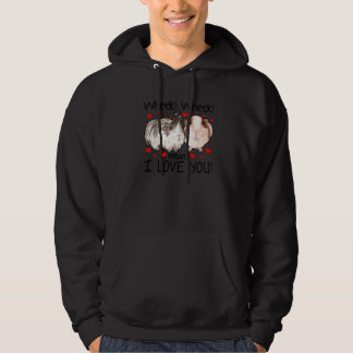 Wheek Wheek Grafik Meerschweinchen Besitzer Hausti Hoodie