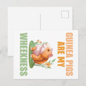 Wheekarte Feiertagspostkarte (Vorne/Hinten)