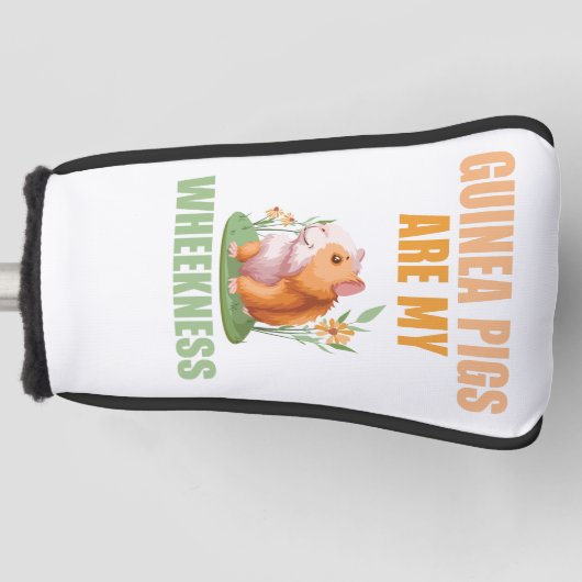 Wheekness Golf Club Cover Headcover (Vorderseite)