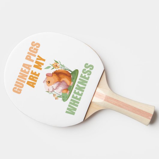 Wheekness Ping Pong Paddle Tischtennis Schläger (Seitenansicht)