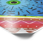 Wheel In The Sky Print Fotodruck (Ecke)