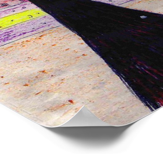 Wheel Lady Poster (Ecke)