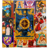 Wheel of fortune duschvorhang (Vorderseite)