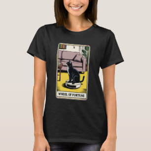 Wheel of Fortune Roboter-Staubsauger Lustige Tarot T-Shirt