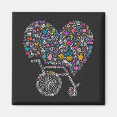 Wheel of Many Lives Magnet (Vorne)