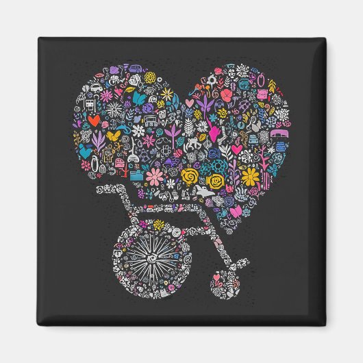 Wheel of Many Lives Magnet (Vorne)