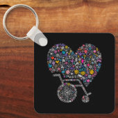 Wheel of Many Lives Schlüsselanhänger (Vorderseite)