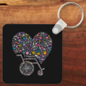 Wheel of Many Lives Schlüsselanhänger (Rückseite)