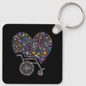 Wheel of Many Lives Schlüsselanhänger (Rückseite)