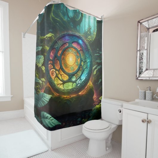 Wheel Of Wonder - Duschvorhang (Beispiel)