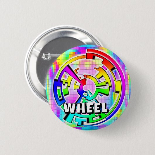 WHEEL (Sie können die Wörter ändern) Button (Vorne & Hinten)
