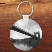 Wheel Suspension Bridge B&W Schlüsselanhänger (Vorderseite)
