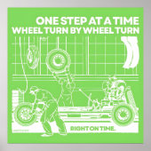 Wheel turn by Wheel turn Poster (Vorne)