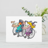Wheelchair Race Invitations Einladung