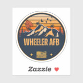 Wheeler AFB, Hawaii Aufkleber (Blatt)