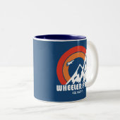 Wheeler Peak Sun Eagle Zweifarbige Tasse (VorderseiteRechts)