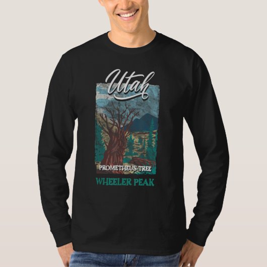 Wheeler Peak Utah Beehive State National Parks Mig T-Shirt (Vorderseite)
