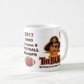 WHEELERSBURG, Gewinn-Staats-Fußballkrone 2017 - Kaffeetasse (VorderseiteRechts)