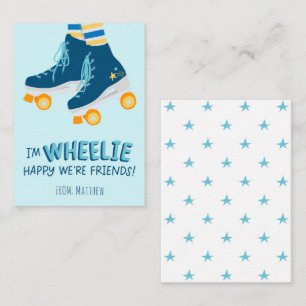 Wheelie Happy Valentine's Note Card Mitteilungskarte
