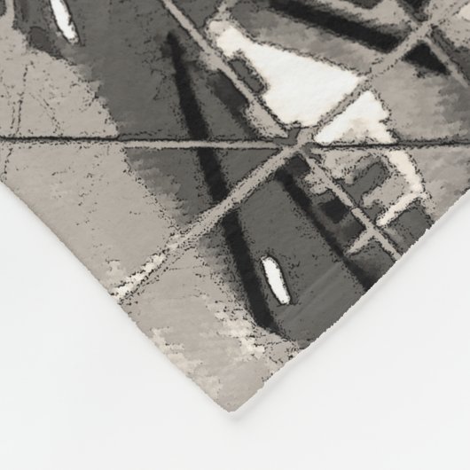 Wheelie Master - BMX Biker Fleecedecke (Ecke)