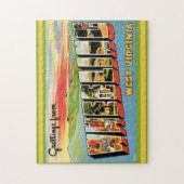 Wheeling WV Vintage 11x14 Puzzle (Vertikal)
