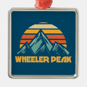 Wheelpeak New Mexico Retro Türkis Ornament Aus Metall