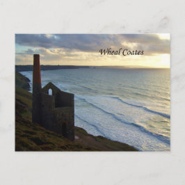 Wheels Coates Mine Cornwall England Postkarte
