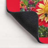 Wheels Dahlia Mousepad (Ecke)