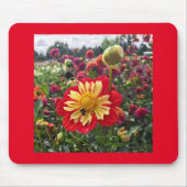 Wheels Dahlia Mousepad (Vorne)