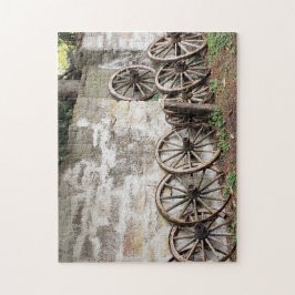 Wheels of Time Puzzle, 11" x 14", 252 pieces Puzzle