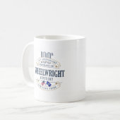 Wheelwright, 100. Jahrestags-Tasse Kentuckys Kaffeetasse (Vorderseite Links)