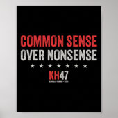 Wheimer 2024 Gesunder Menschenverstand über Unsinn Poster (Vorne)