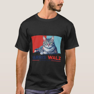 Wheimer 2024 Lustige Katze Wahl Kamala Harris  T-Shirt