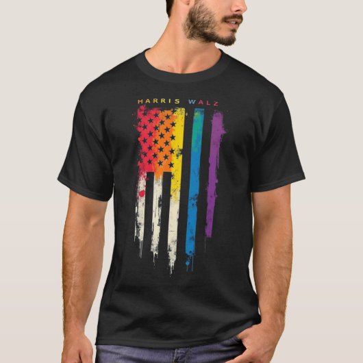 Wheimer Colorful Streak T-Shirt (Vorderseite)